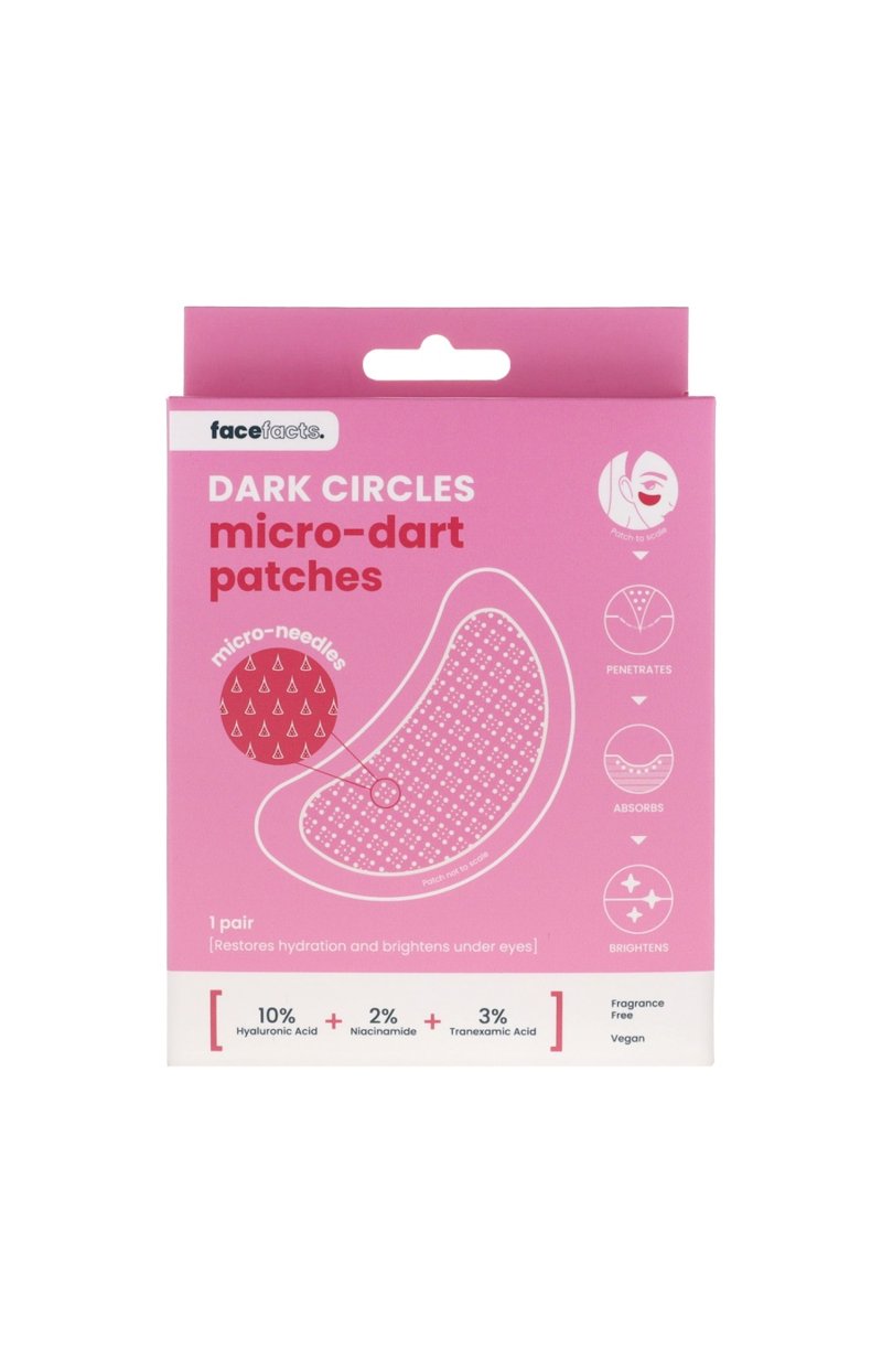 Patchs anti-cernes - Micro-Dart - Acide hyaluronique & niacinamide - Yeux - 1 pair