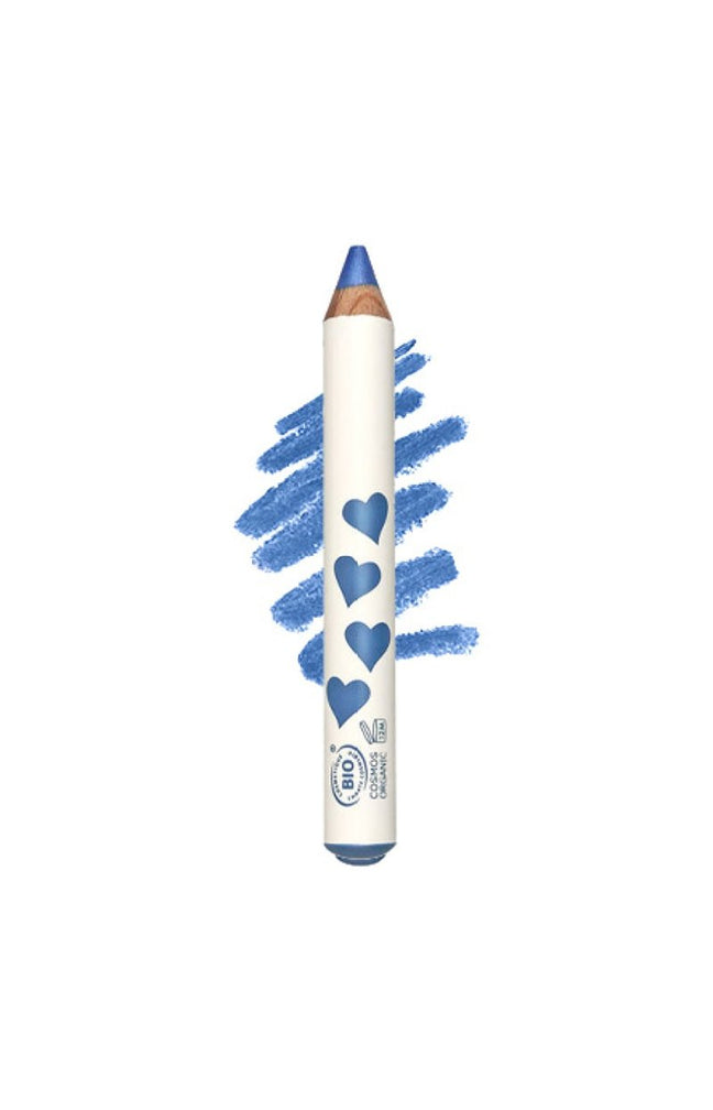 Crayon yeux & lèvres bio - Bleu Cendrillon