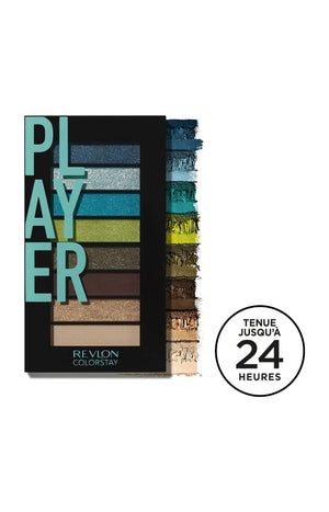 Palette de 8 fards à paupières - Looks Book Palette - N° 910 Player