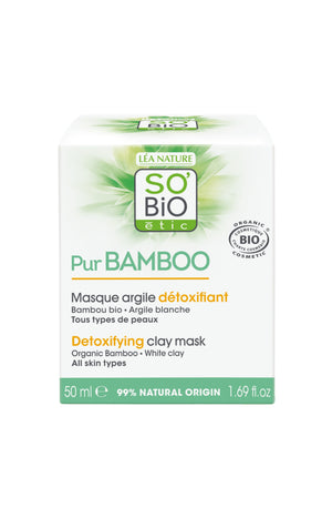 Masque argile détoxifiant - 50 ml