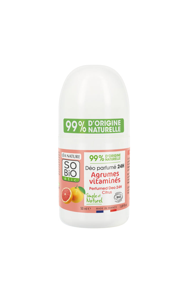 Déodorant parfumé - Agrumes Vitaminés - 50 ml