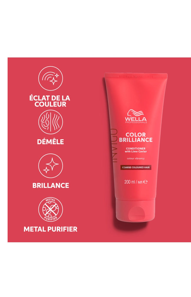 Après-shampoing Invigo Color Brilliance - Cheveux épais et colorés
