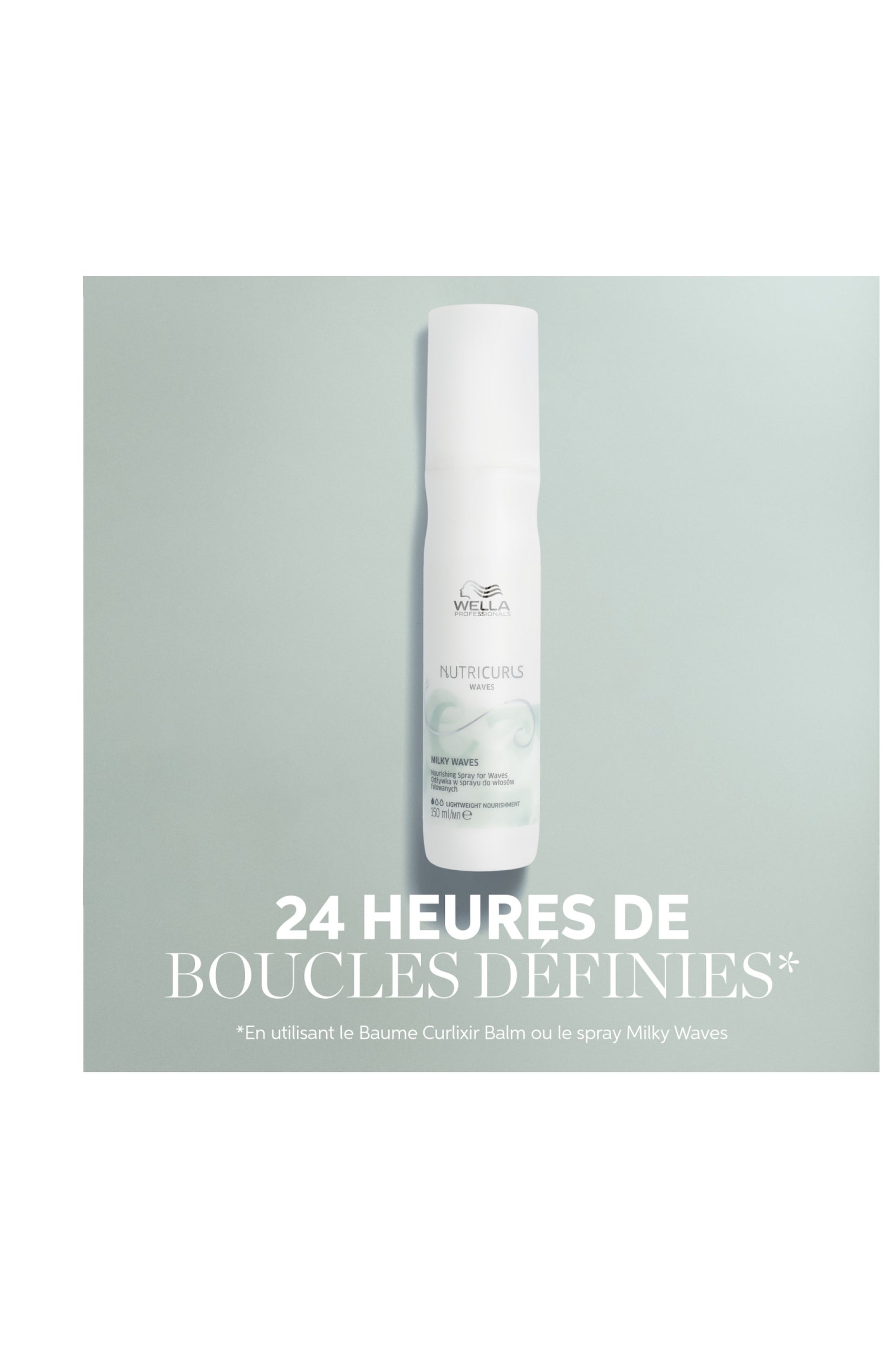 Spray nourrissant Nutricurls - Milky Waves - Cheveux ondulés