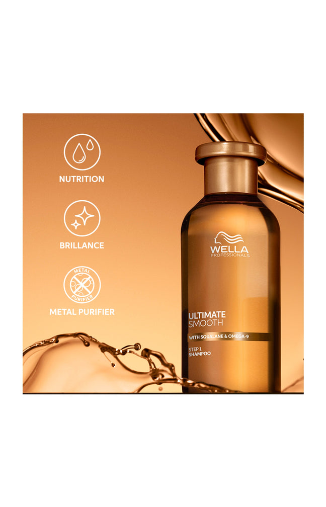 Shampoing nourrissant - Ultimate Smooth - Cheveux secs, ternes ou frisés