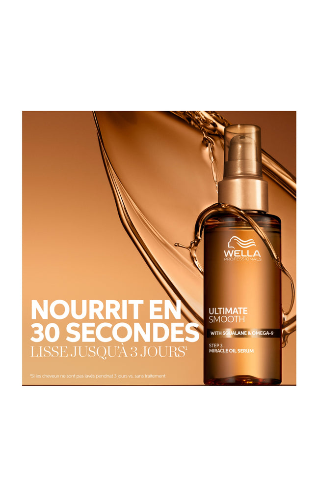 Sérum Huile Miracle - Ultimate Smooth - Cheveux secs, ternes ou frisés