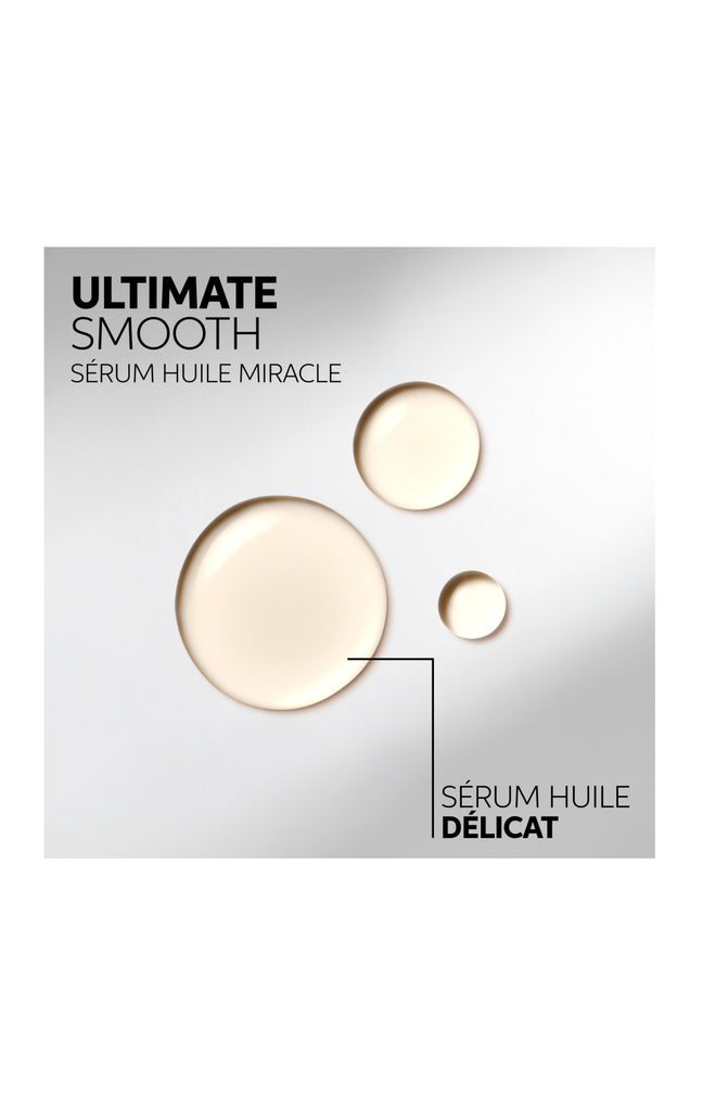 Sérum Huile Miracle - Ultimate Smooth - Cheveux secs, ternes ou frisés