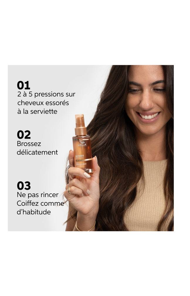 Sérum Huile Miracle - Ultimate Smooth - Cheveux secs, ternes ou frisés