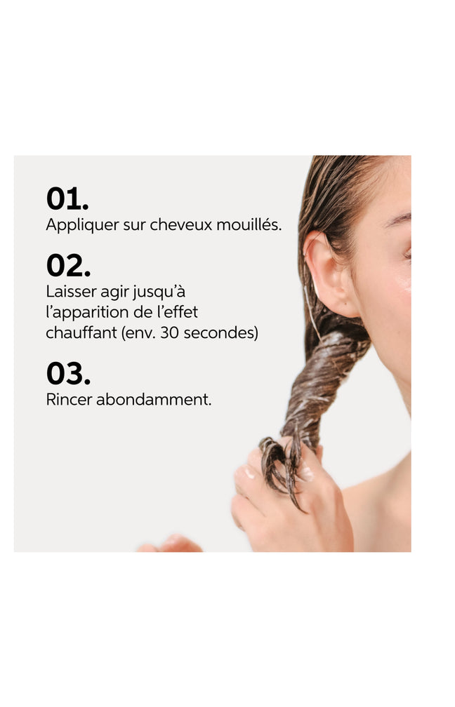 Masque express auto-chauffant Invigo Nutri Enrich