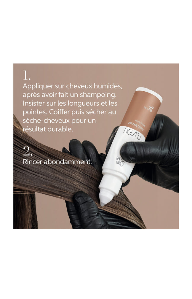 Soin capillaire Fusion - Amino Refiller - Cheveux abîmés et fragilisés