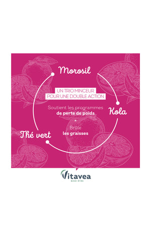 Cure minceur & brûle graisse - Morosil & thé vert - 2 mois