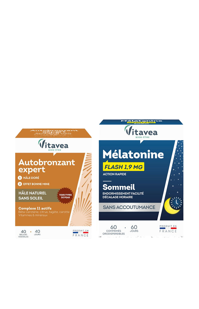 Cure best-sellers - Autobronzant & sommeil - 2 produits