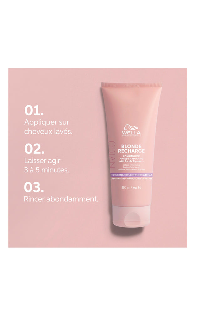 Après-shampoing Invigo Blonde Recharge - Cool Blonde - Raviveur de couleur