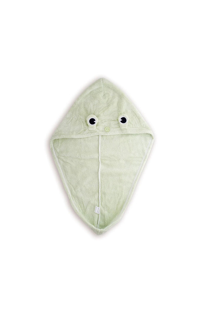 Serviette pour cheveux - Grenouille
