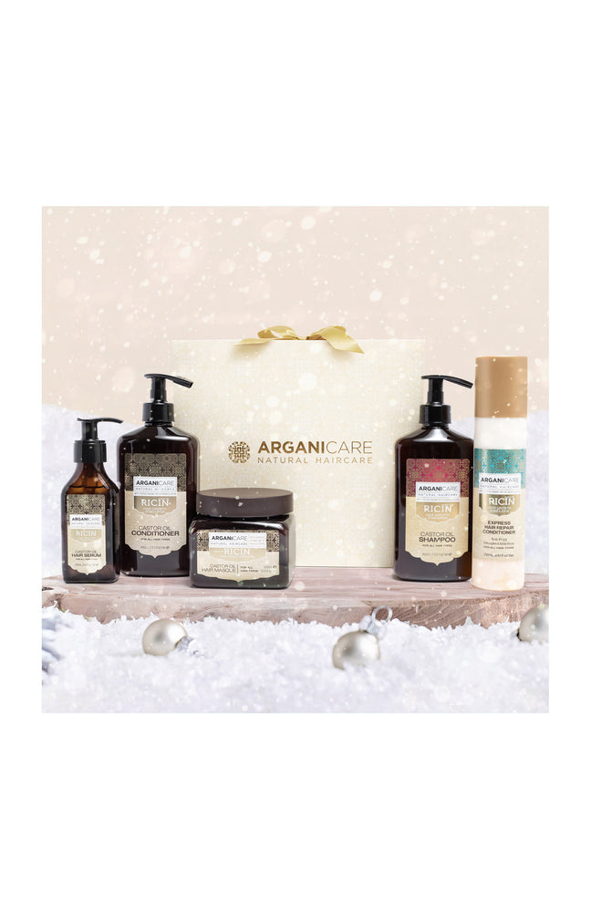 Coffret accélérateur de croissance - Ricin bio - Tous types de cheveux - 5 produits