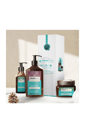 Coffret ultra-nourrissant - Argan & karité - Cheveux bouclés - 3 produits