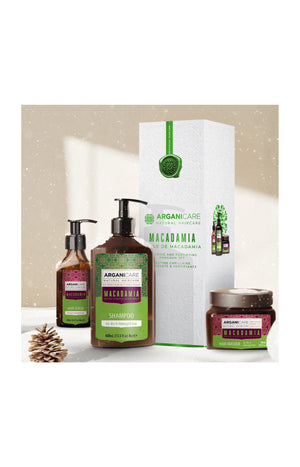 Coffret réparation intense - Argan & macadamia - Cheveux secs & abîmés - 3 produits