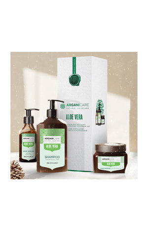 Coffret revitalisant - Aloe vera - Cheveux secs & ternes - 3 produits