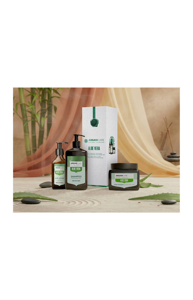 Coffret revitalisant - Aloe vera - Cheveux secs & ternes - 3 produits
