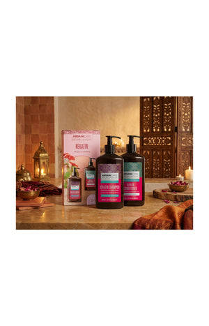 Coffret shampoing & après-shampoing réparateur & fortifiant - Kératine - 2 x 200 ml