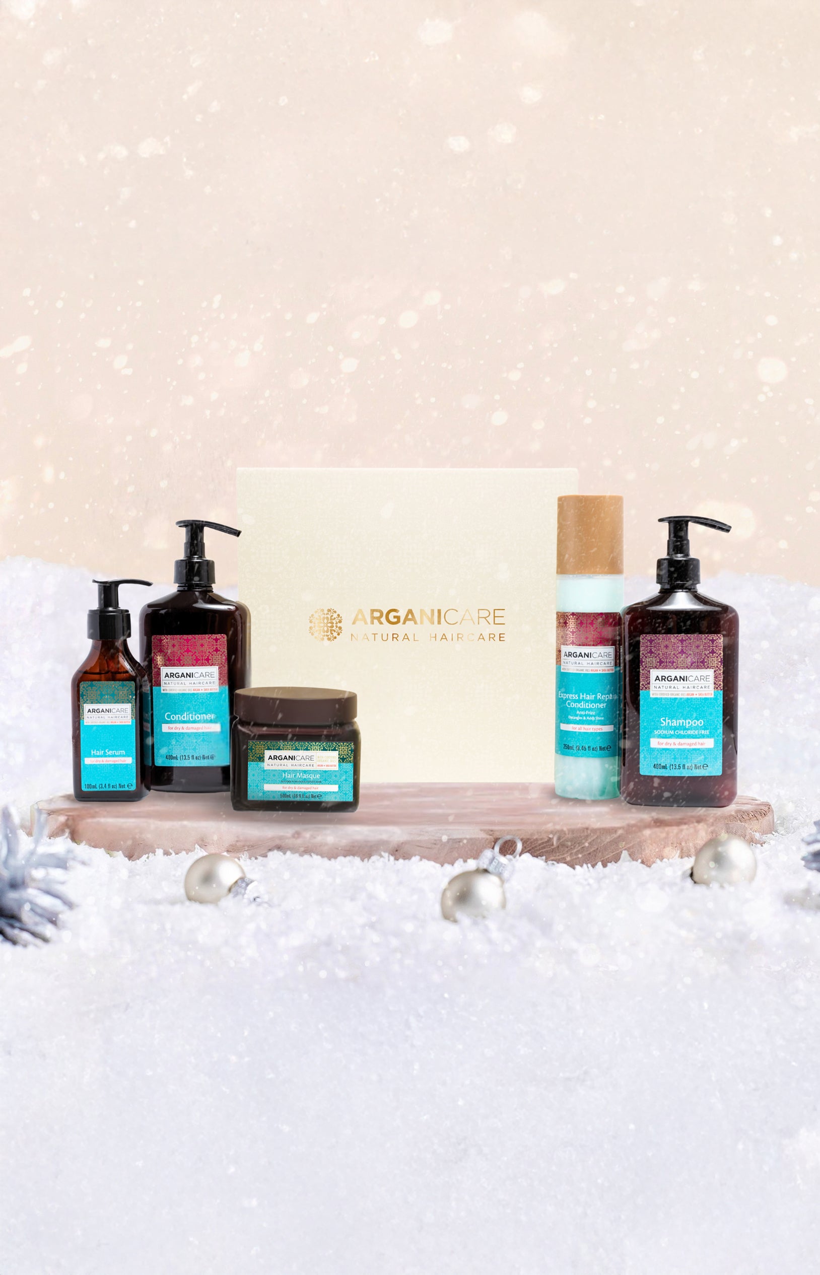 Coffret réparation intensive - Argan - Cheveux secs & abîmés - 5 produits