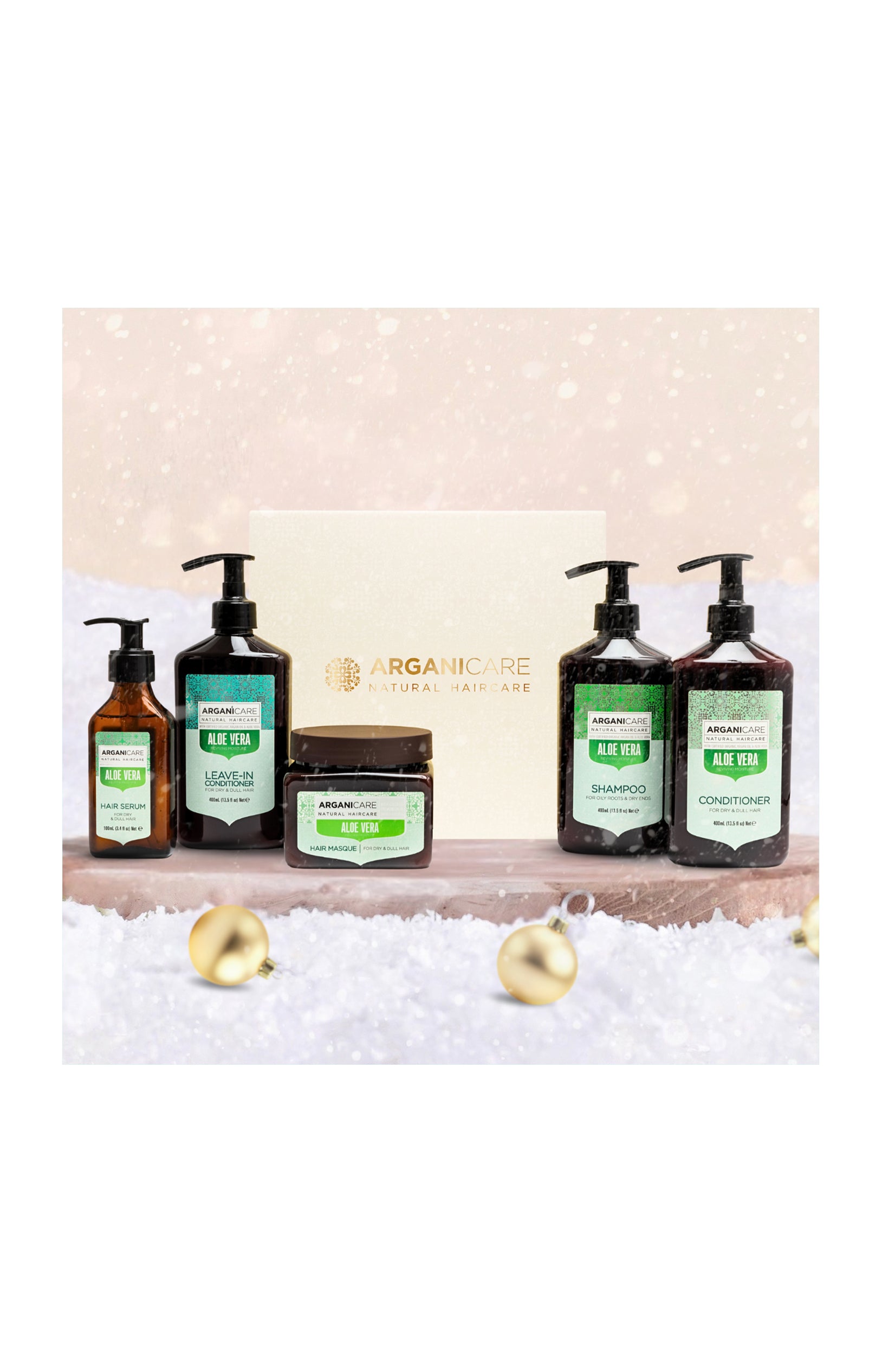 Coffret revitalisant - Aloe vera - Cheveux secs & ternes - 5 produits