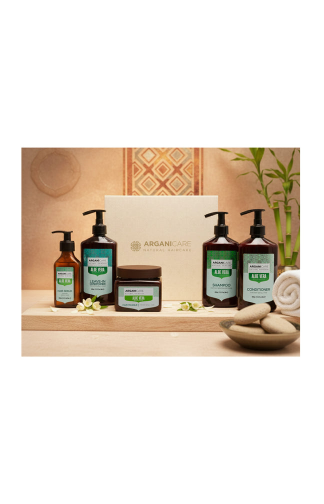 Coffret revitalisant - Aloe vera - Cheveux secs & ternes - 5 produits