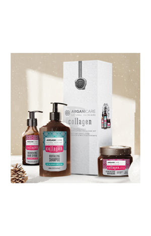 Coffret revitalisant - Collagène - Cheveux fins, dévitalisés & sans volume - 3 produits