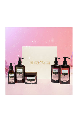 Coffret revitalisant & restructurant - Protéine de soie - Cheveux secs & ternes - 5 produits