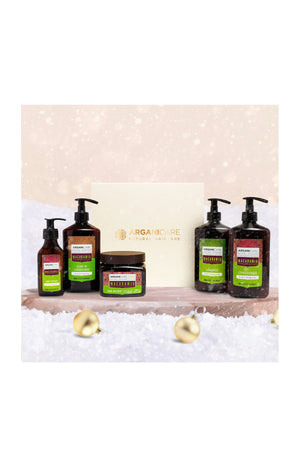 Coffret réparation intense - Argan & macadamia - Cheveux secs & abîmés - 5 soins