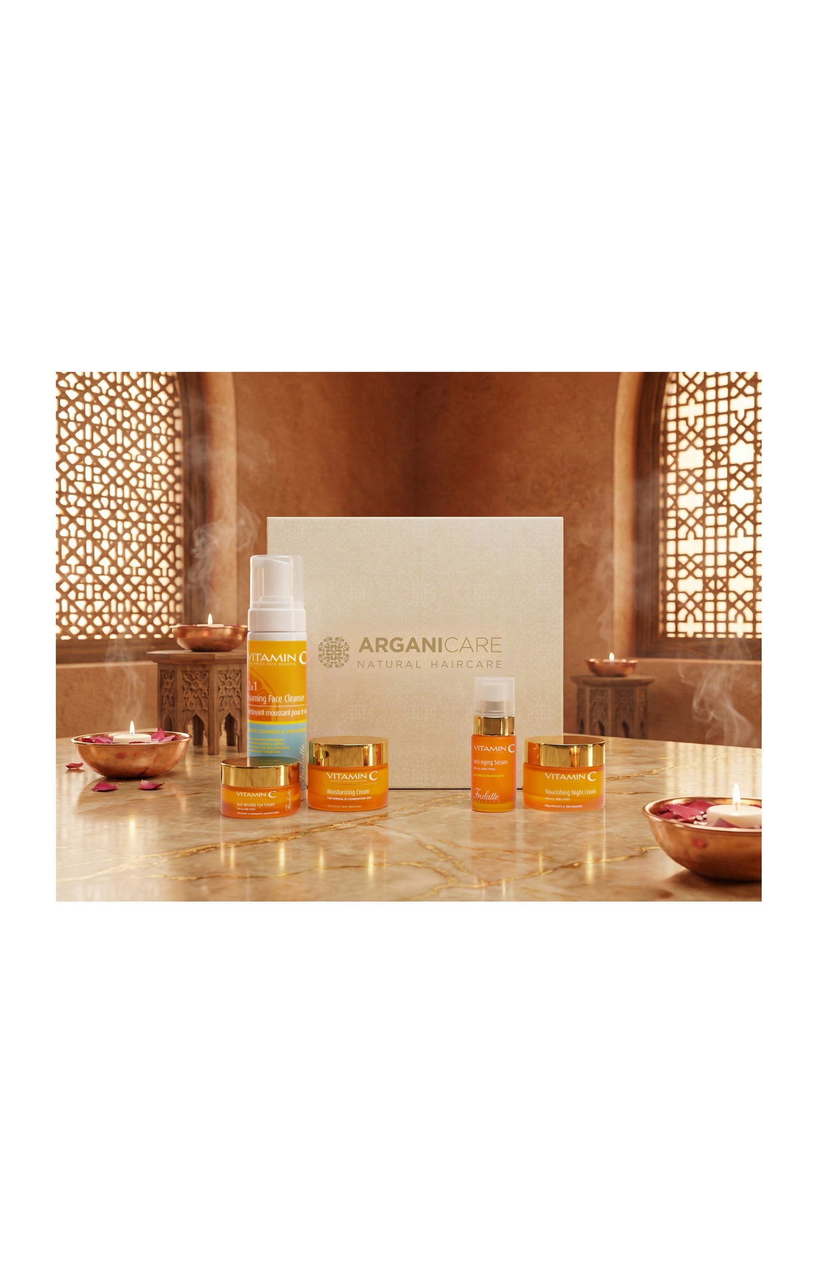 Coffret hydratation - Vitamine C - Visage - 5 produits
