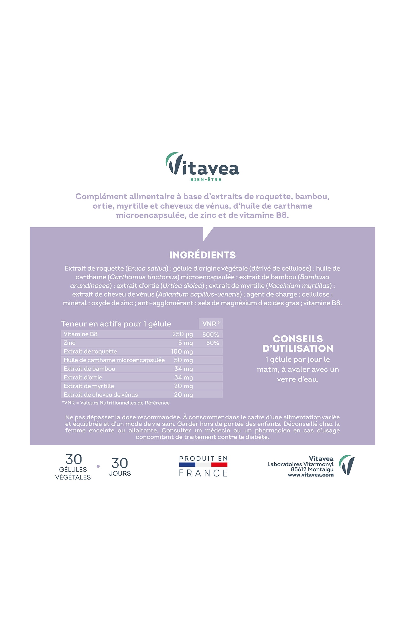 Cure anti-chute de cheveux - Cheveux de Vénus & biotine - 3 mois