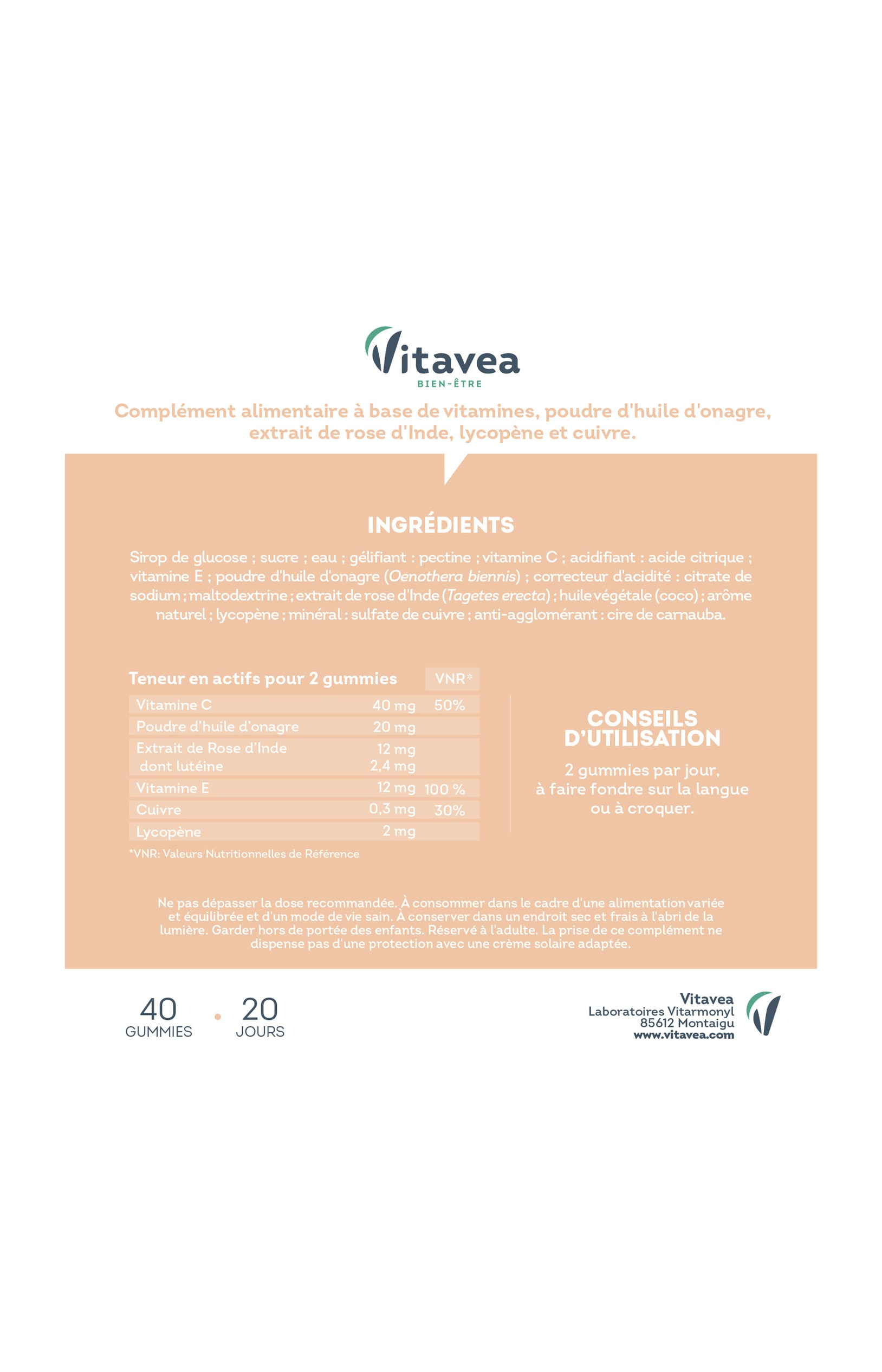 Gummies - Bronz'Intense - Ananas - 20 jours