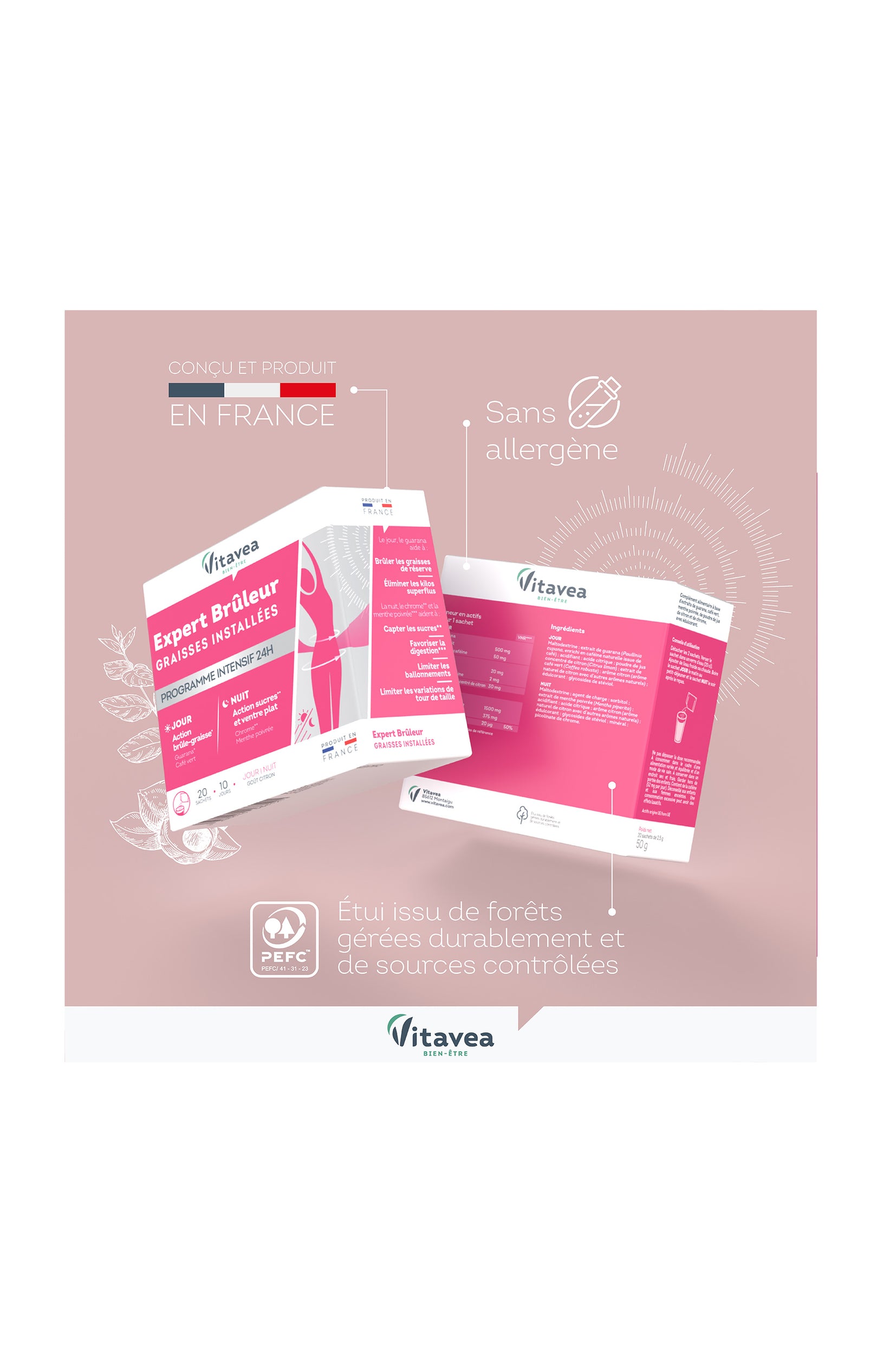Cure brûle-graisse - Programme intensif jour/nuit - 10 jours