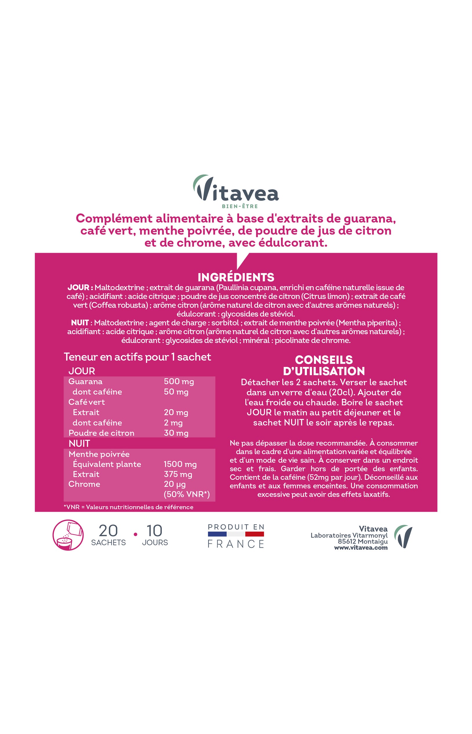 Cure brûle-graisse - Programme intensif jour/nuit - 10 jours