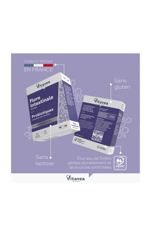 Cure flore intestinale - Suprabiotique 5 souches - 3 mois