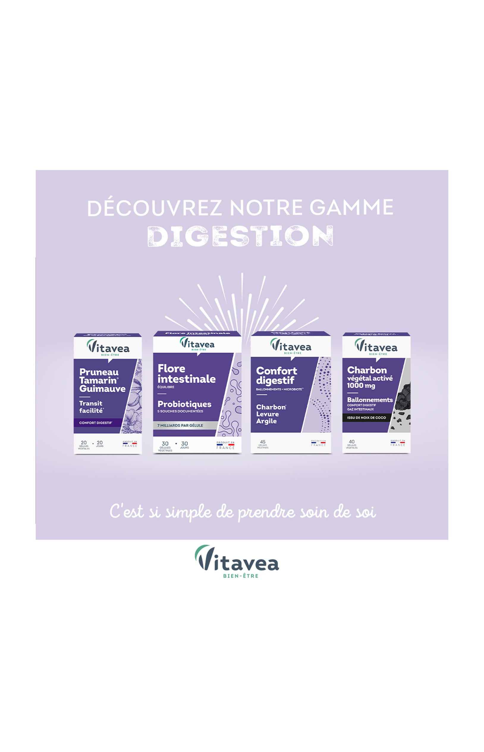 Cure flore intestinale - Suprabiotique 5 souches - 3 mois
