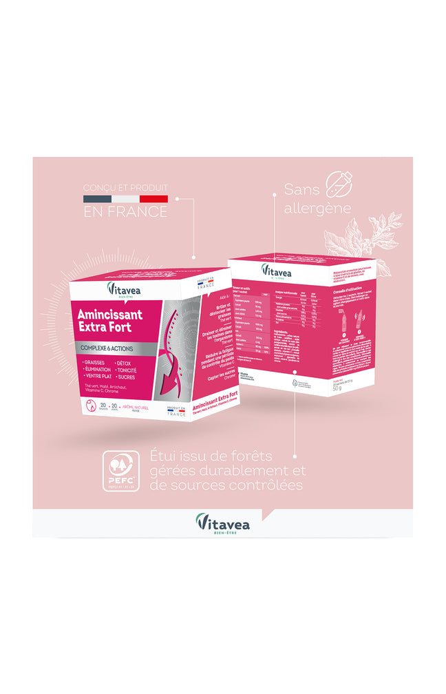 Cure amincissante - Extra Fort - Fraise - 2 mois