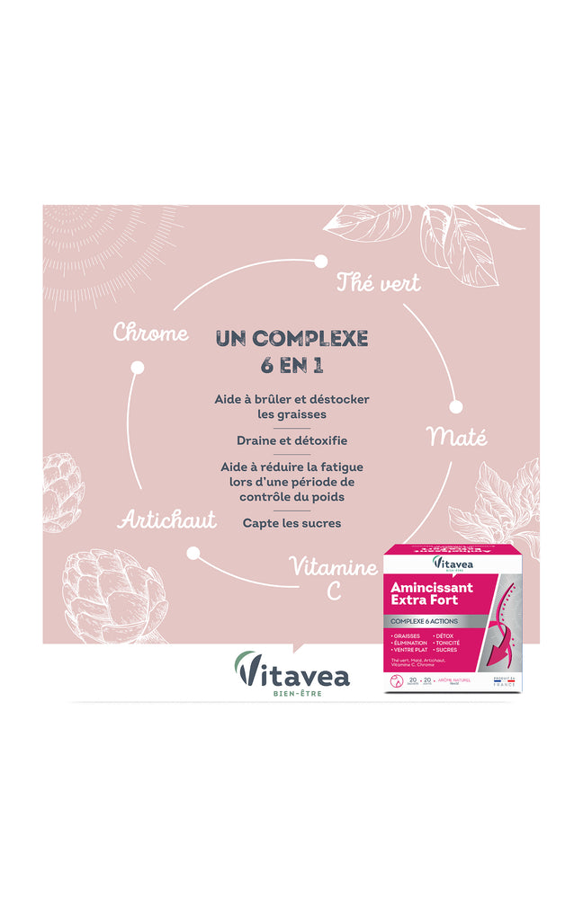 Cure amincissante - Extra Fort - Fraise - 2 mois