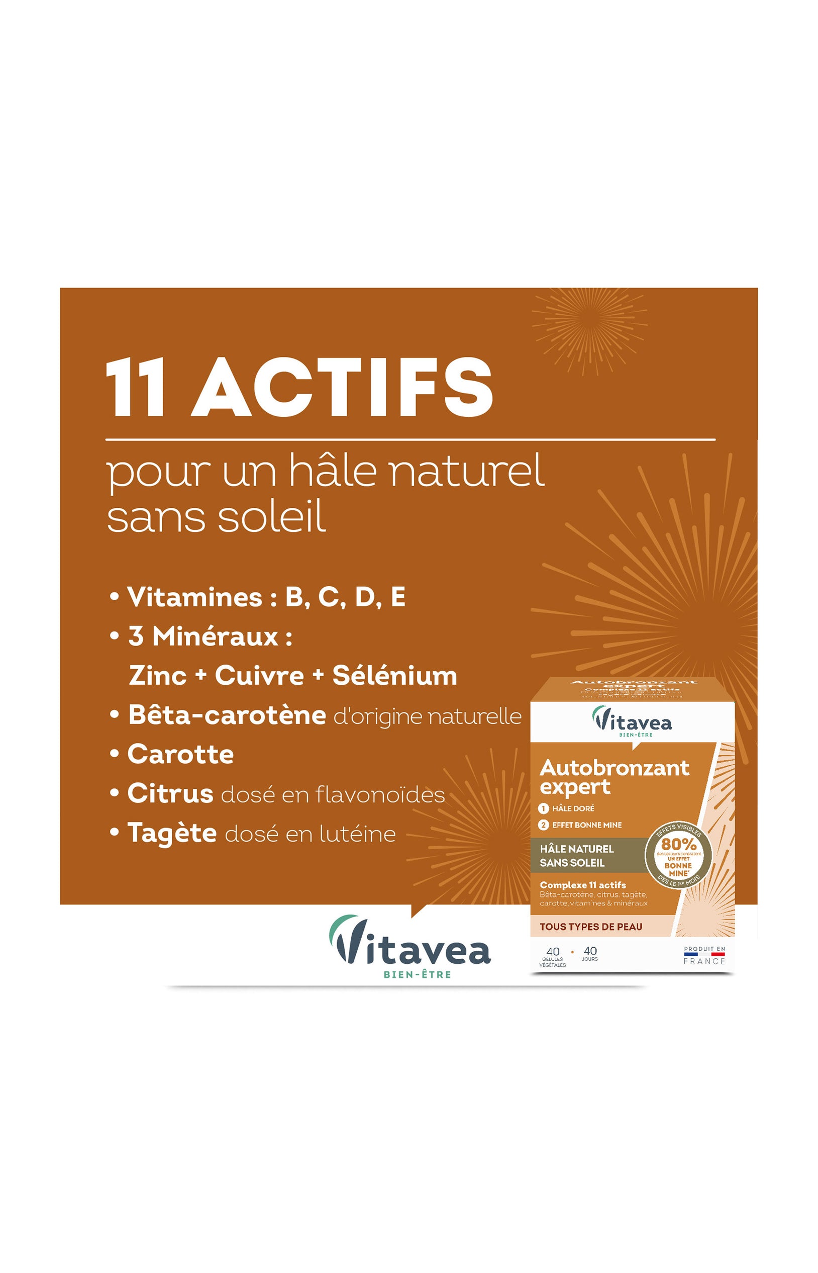 Cure autobronzante experte - Peau sublimée - 4 mois