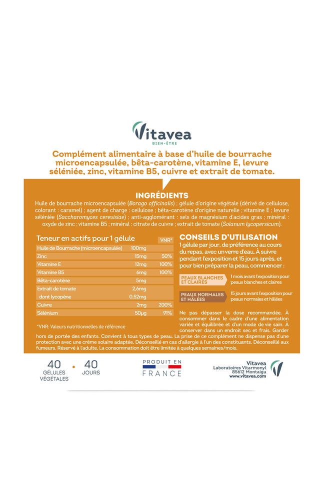 Cure bronzage expert - 40 jours
