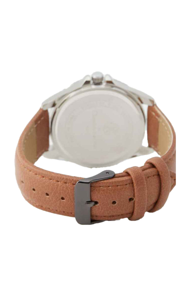Montre - Quartz & acier inoxydable - Homme