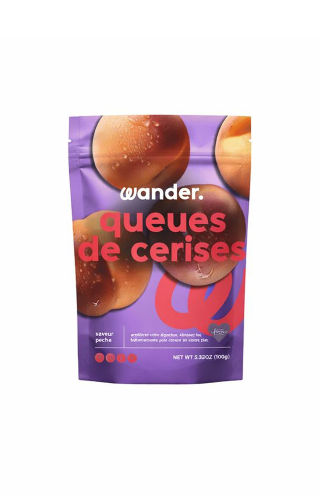 Cure drainante naturelle - Queues de cerises - Pêche - 100 g