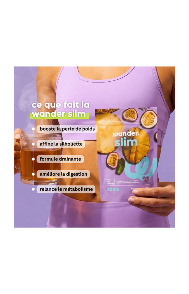 Cure minceur naturelle - Wander Slim - Fruits Exotiques - 100 g