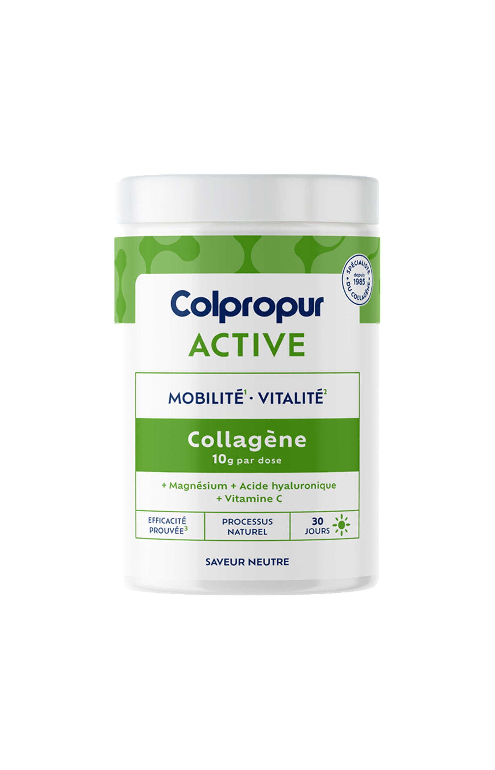Cure collagène Active - Articulations & muscles - Goût neutre - 3 x 330 g
