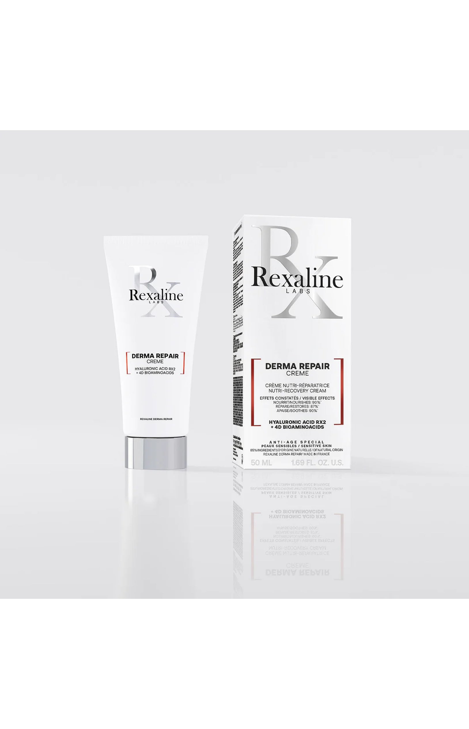 Crème réconfort - Peaux sensibles - Derma - 50 ml
