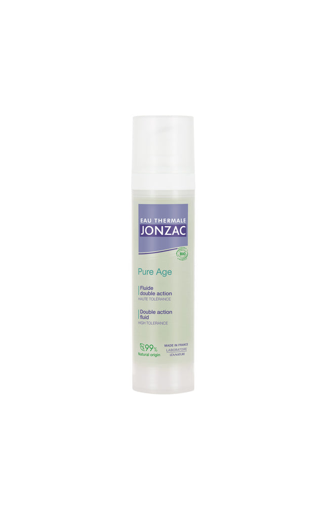 Fluide anti-imperfection & anti-âge bio - Pure Age- Peaux adultes à imperfections