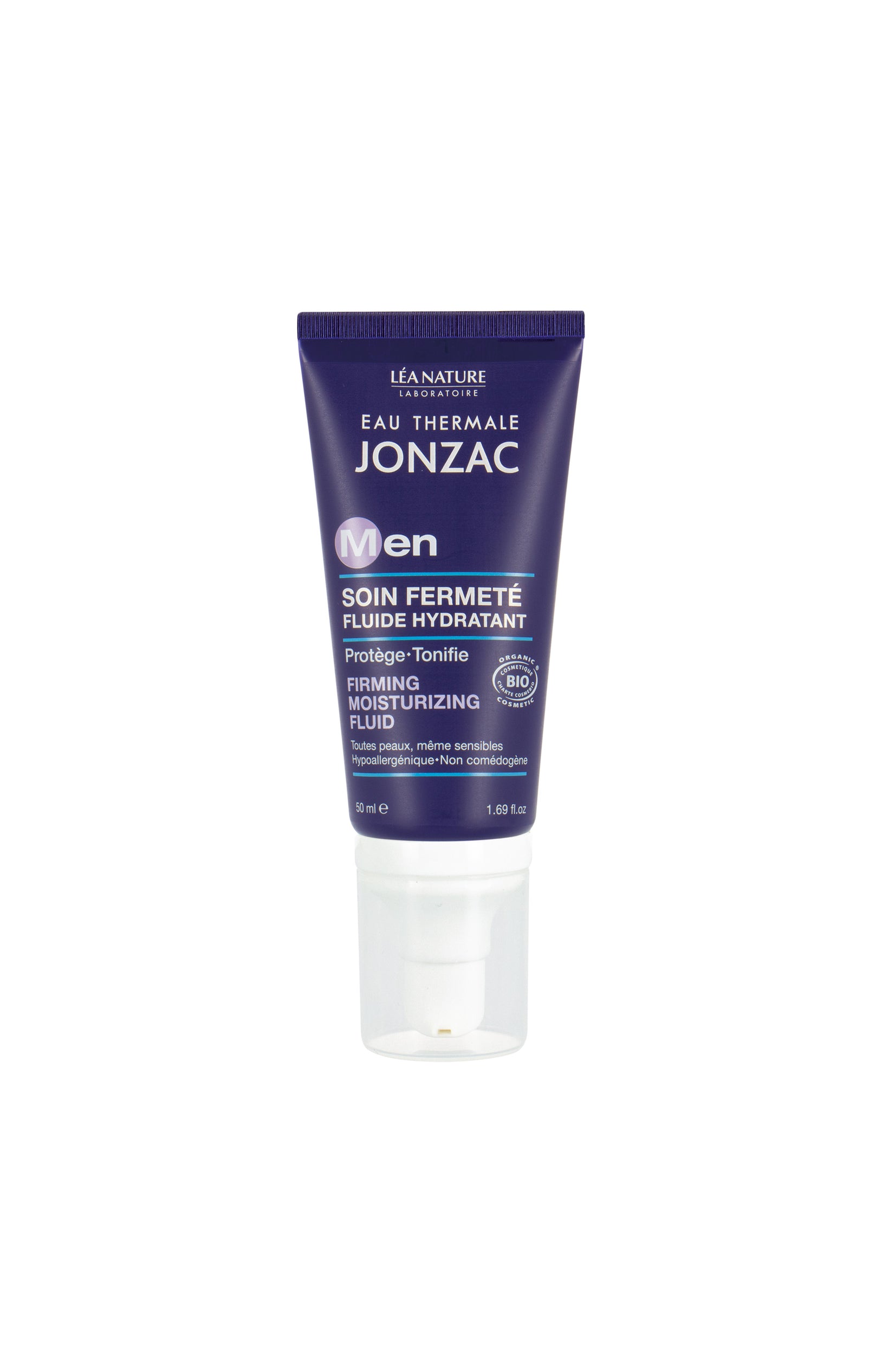 Soin fermeté hydratant bio - Acide hyaluronique - Homme - 50 ml