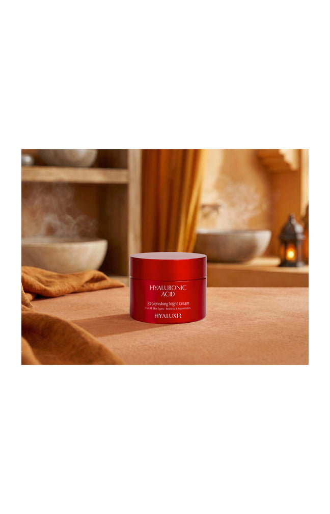 Crème de nuit régénératrice - Acide hyaluronique - Visage