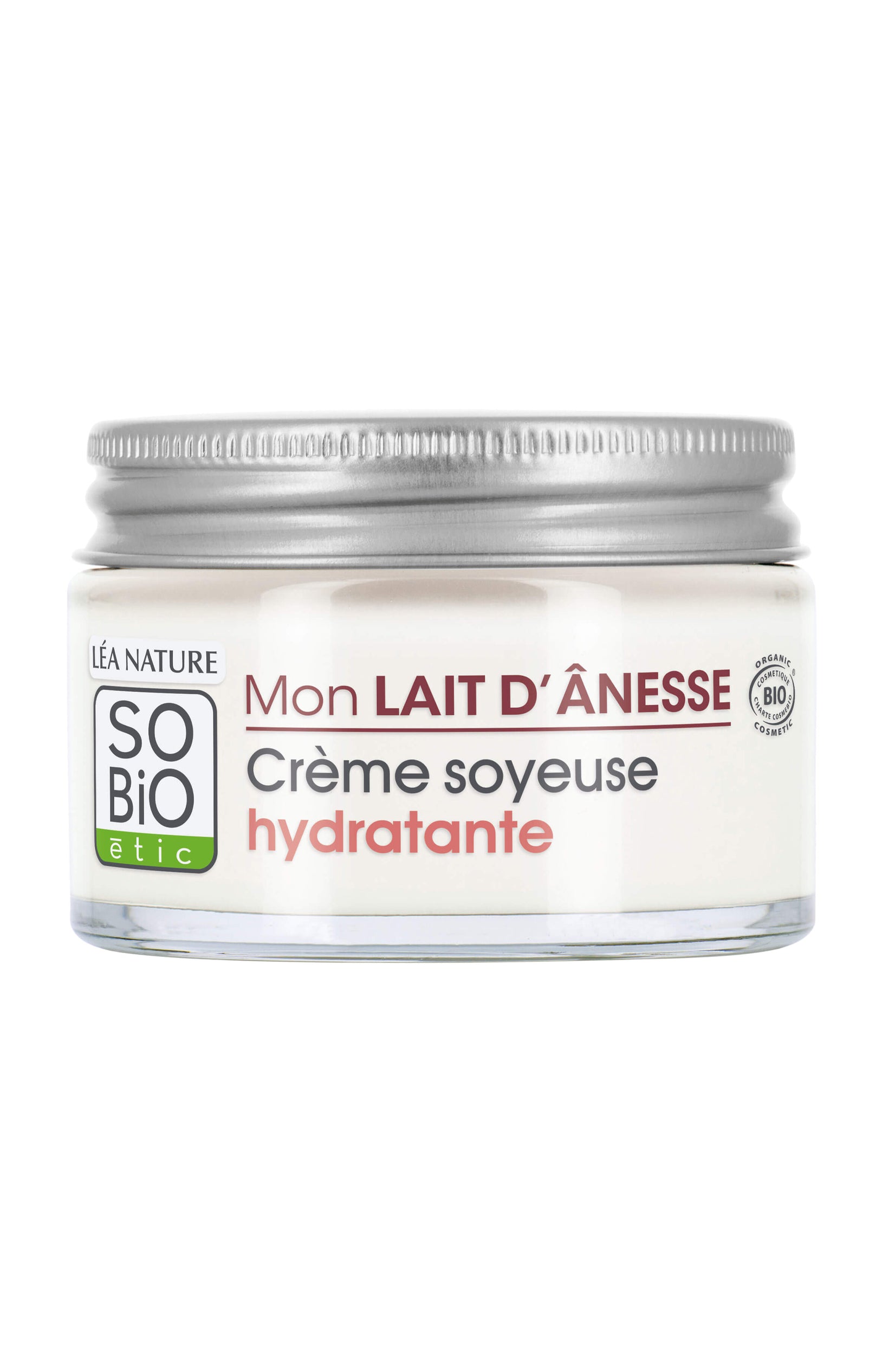 Crème hydratante bio - Lait d'ânesse - Tous types de peaux