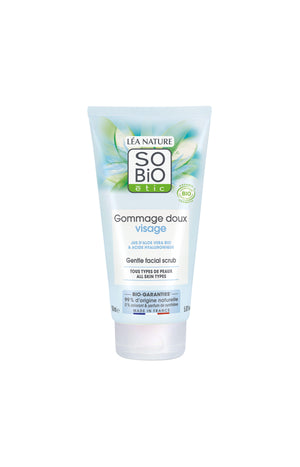 Gommages doux bio - Aloe vera - Visage